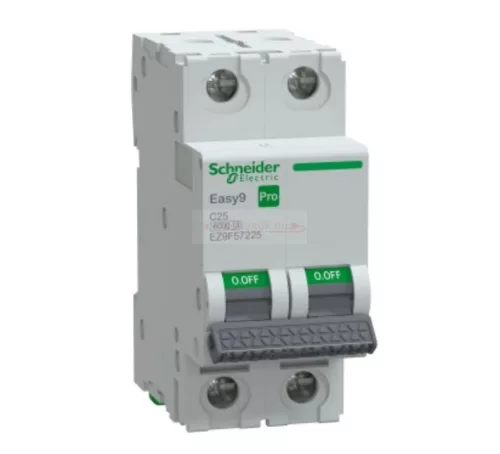 Schneider Easy9 Pro kismegszakító 2P C 25A 6kA