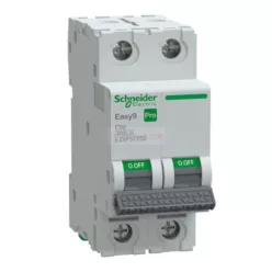 Schneider Easy9 Pro kismegszakító 2P C 50A 6kA