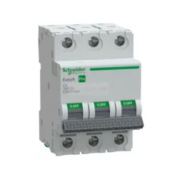 Schneider Easy9 Pro kismegszakító 3P C 4A 6kA