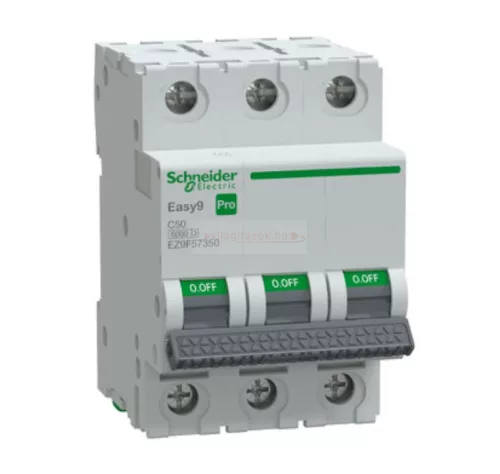 Schneider Easy9 Pro kismegszakító 3P C 50A 6kA