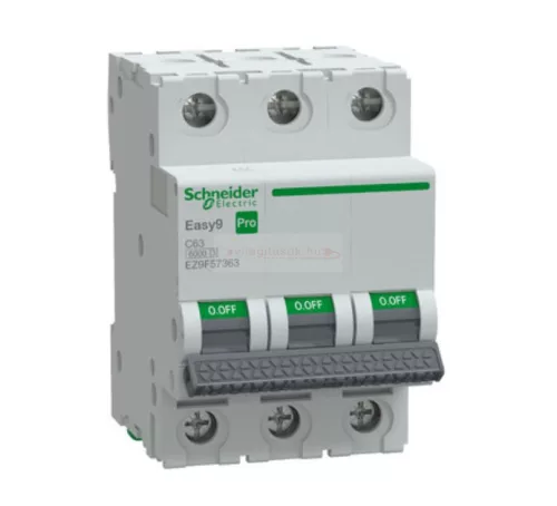 Schneider Easy9 Pro kismegszakító 3P C 63A 6kA