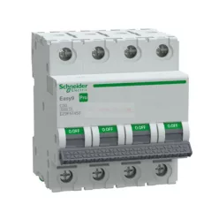 Schneider Easy9 Pro kismegszakító 4P C 50A 6kA