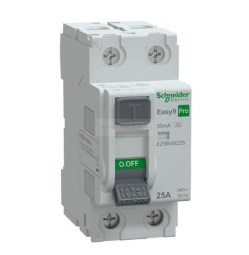 Schneider EASY9 PRO áram-védőkapcsoló, A osztály, 2P, 25A, 30mA