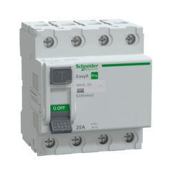   Schneider EASY9 PRO áram-védőkapcsoló, A osztály, 4P, 25A, 30mA