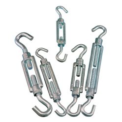 Sodrony-és huzalfeszítő horog-horog 5×50mm