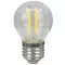 COG LED gömb fényforrás, átlátszó E27, 4W, 2700K