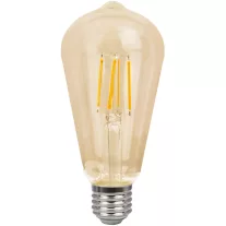 COG LED fényforrás, arany E27, 8W, 2500K