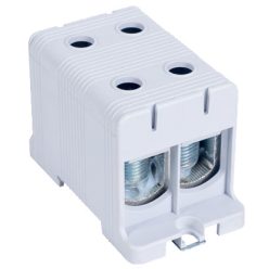   Főáramköri leágazó kapocs dupla, sínre és felületre szerelhető, szürke 35-150mm2