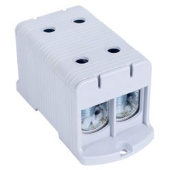   Főáramköri leágazó kapocs dupla, felületre szerelhető, szürke 35-240mm2