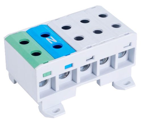 Főáramköri leágazó kapocs 4-35 mm2, sínre és felületre szerelhető