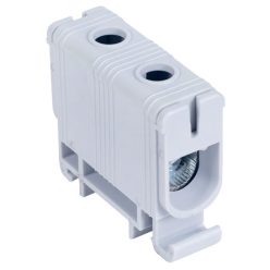   Főáramköri leágazó kapocs, sínre szerelhető, szürke 6-50mm2