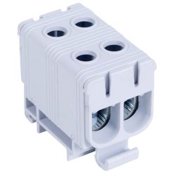   Főáramköri leágazó kapocs, sínre szerelhető, szürke 6-50mm2