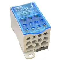   Fővezetéki leágazó sorkapocs nyitható fedéllel 1×120(95)mm2/5×25(16),4×16(10),2×35(25)mm2