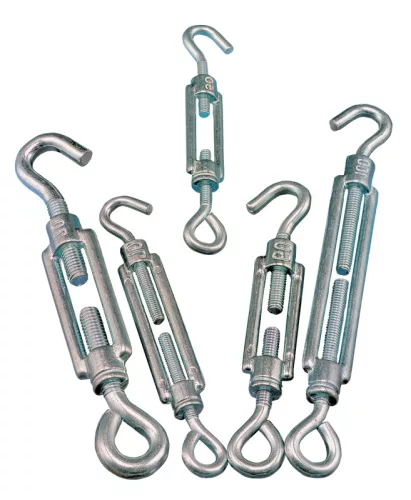 Sodrony-és huzalfeszítő szem-horog 10×120mm