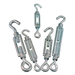 Sodrony-és huzalfeszítő szem-horog 8×70mm