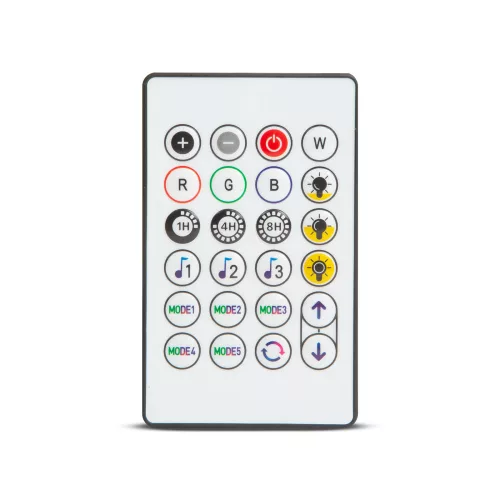 Smart szolár fényfüzér 15db RGB LED