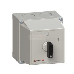   Terhelés be-ki kapcsoló 3P 20A tokozott KKMZ0-20-6002 Ganz KK