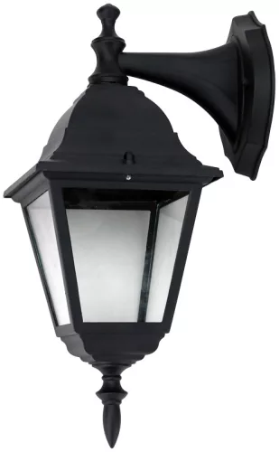 Kültéri fali lámpa, lógó karos 230VAC, 50Hz, E27, max.60W, IP54
