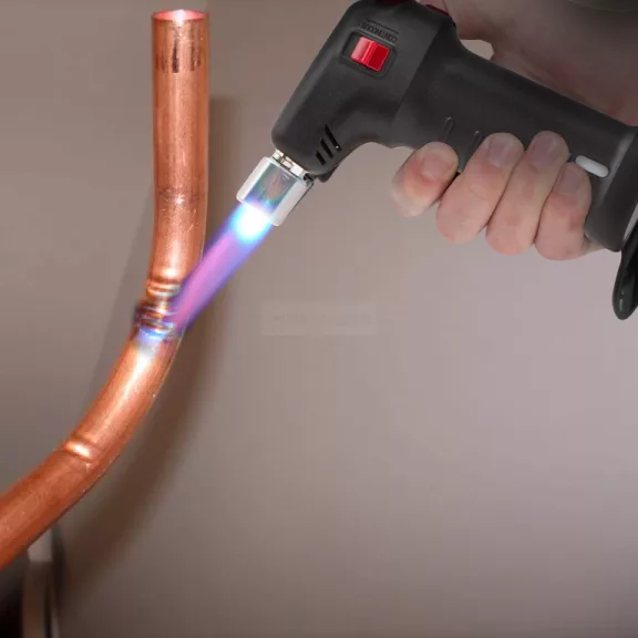 Gázos forrasztópáka / Kézi flambírozó