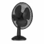 Asztali ventilátor - 23 cm - 22 W - 2 sebesség - oszcilláló - fekete - 220-240V AC