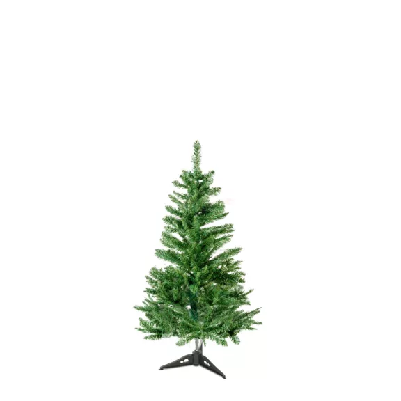 Műfenyő - 90 cm - Nordmann - PVC - sötétzöld