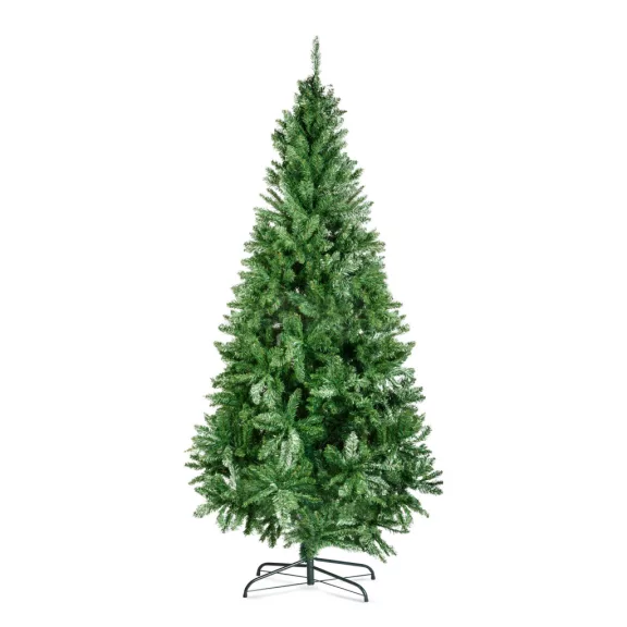 Műfenyő - 180 cm - Nordmann - PVC - sötétzöld