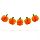 Halloween-i dekoráció - tök lampion girland - papír - 2 m