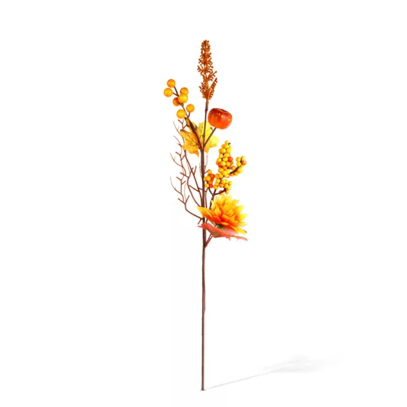 Őszi dekoráció - ág bogyókkal - 2 féle - 62 cm