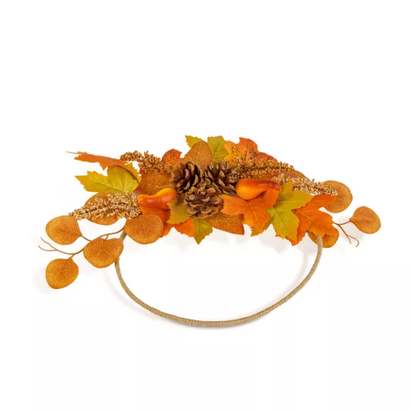 Őszi dekoráció - koszorú / kopogtató - 24 cm - 3 féle