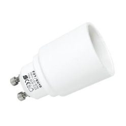 GTV átalakító foglalat Gu10-ről E27-re fehér