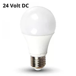 GTV 24V Led lámpa körte E-27 12W A60 meleg fehér