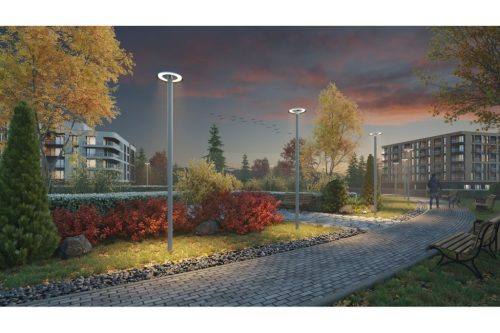 Orlando közvilágítási lámpatest (100 Watt/110°) 4000K (10000 lm)