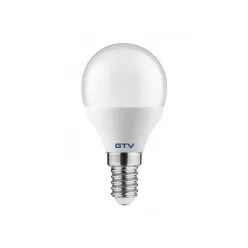 Led lámpa kisgömb E-14 8W meleg fehér