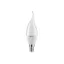 Led lámpa gyertya láng E-14 8W meleg fehér