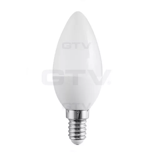 LED lámpa gyertya E14 3 Watt meleg fehér