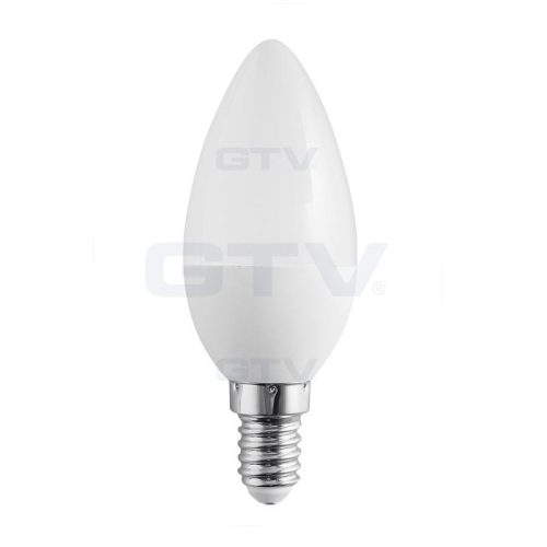 LED lámpa gyertya E14 6 Watt meleg fehér