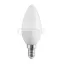LED lámpa gyertya E14 6 Watt meleg fehér