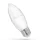 LED fényforrás, E27, gyertya forma, SMD2835, 6W, 520LM, 52MA, 4000K, 120°, 230V/AC