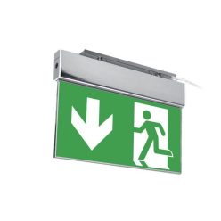   Vészvilágító lámpatest LED IP40 akkumulátoros  állandó, oldalfali és mennyezeti