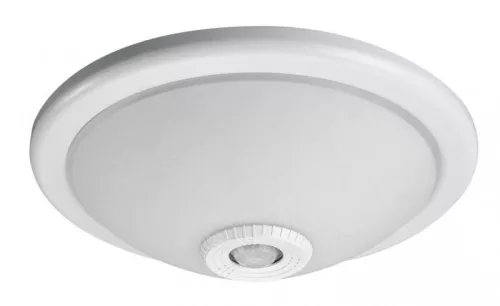 Mozgásérzékelős kör mennyezeti lámpa 2x40W