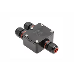   GTV led reflektorhoz Kötődoboz 3-as elágazással IP68 fekete