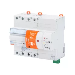   Áram-védőkapcsoló visszakapcsoló automatikával, 4P 63A, 30mA, 10kA, A / AC