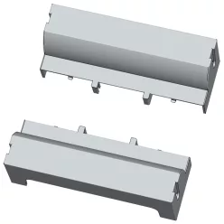   Magasságállító adapter, felülre és alulra 00, 70-90 mm, 3P, System 340-370 mm