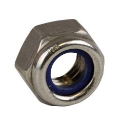 Hatlapú anya, önzáró, horganyzott, M8 M8