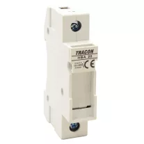   Szakaszolókapcsoló-biztosító hengeres bizt.hoz, maszkolható 20A, 8x32mm; Un=230V/400V