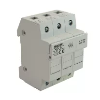   Szakaszolókapcsoló-biztosítóhengeres bizt.hoz, maszkolható 32A, 10x38mm; Un=230V/400V