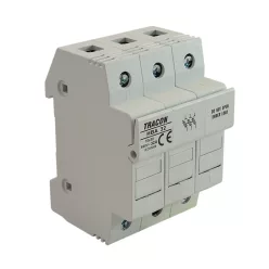   Szakaszolókapcsoló-biztosítóhengeres bizt.hoz, maszkolható 32A, 10x38mm; Un=230V/400V