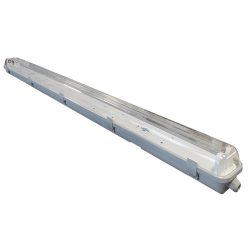   Corp de iluminat etanș IP65 pentru 2x120 cm tub LED T8, fără tuburi