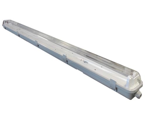 Prachotesné a vlhkotesné svietidlo IP65 T8 2x120 cm pre LED trubice