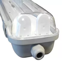   Por és páramentes lámpatest IP65 T8 2x150cm LED fénycsőhöz